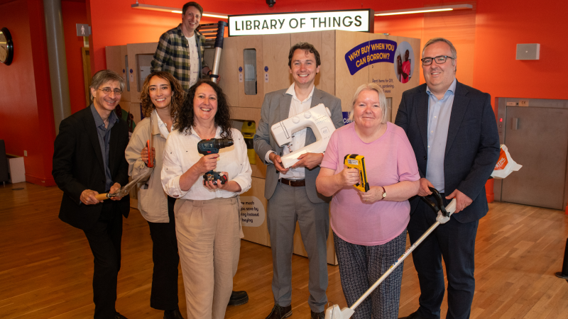 Library of Things Canada Water opening event