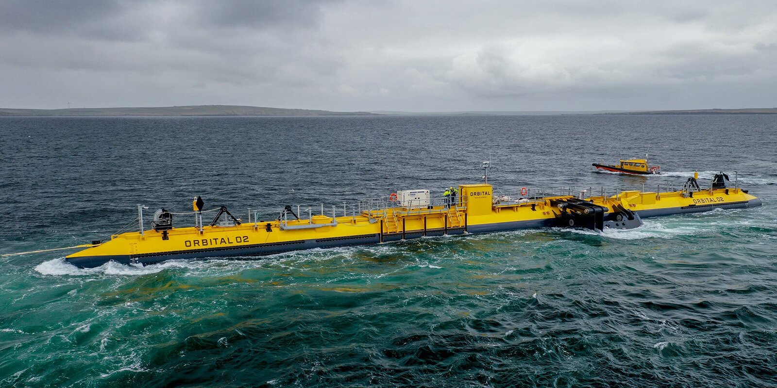 Orbital tidal turbine in Orkney