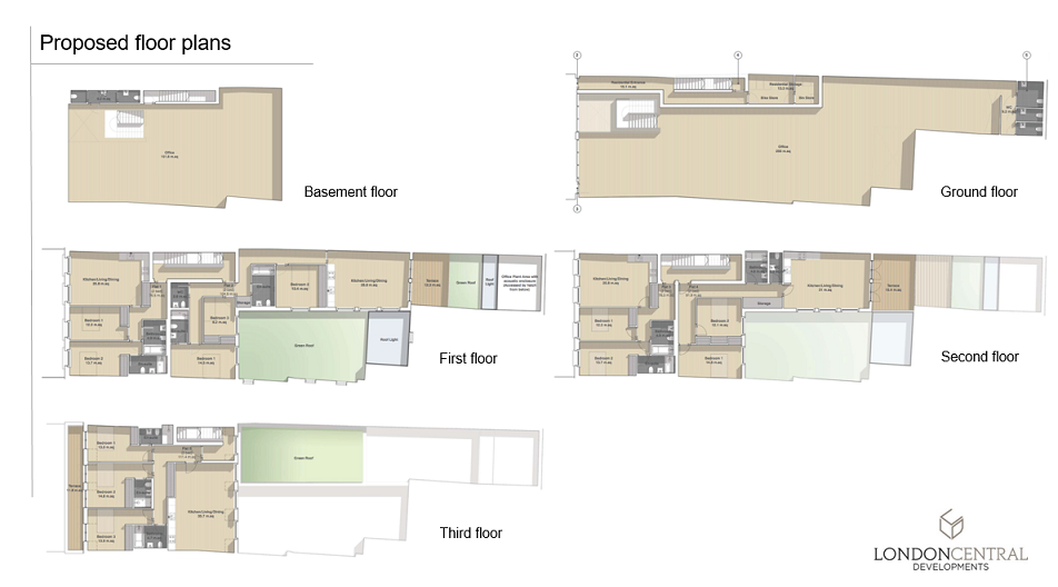 Hackney Road Proposed Floor Plan