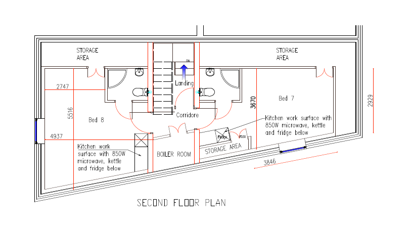 Second Floor Plans